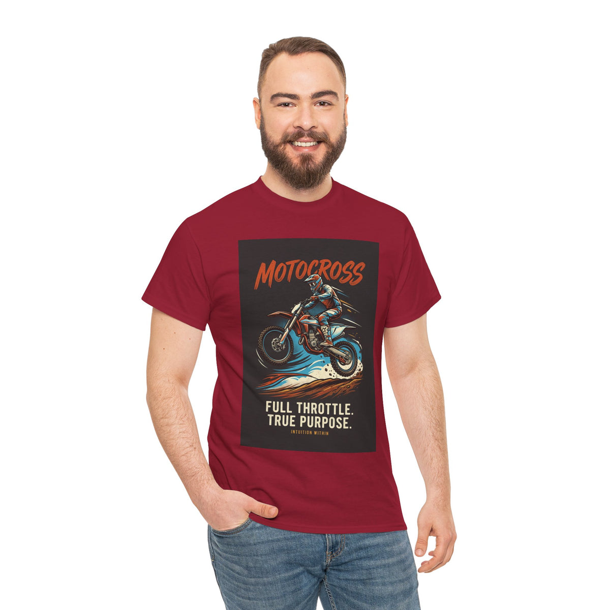 Full Throttle, True Purpose Motocross T-Shirt