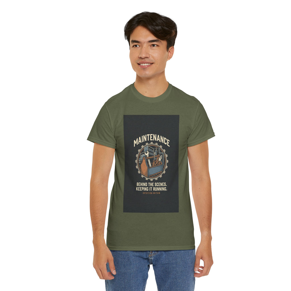 Keeping It Running Maintenance Worker T-Shirt