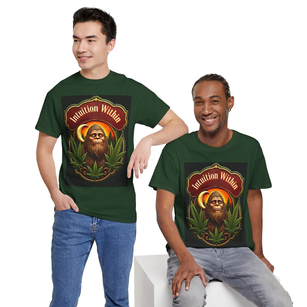 Bigfoot Crescent Moon Graphic Tee