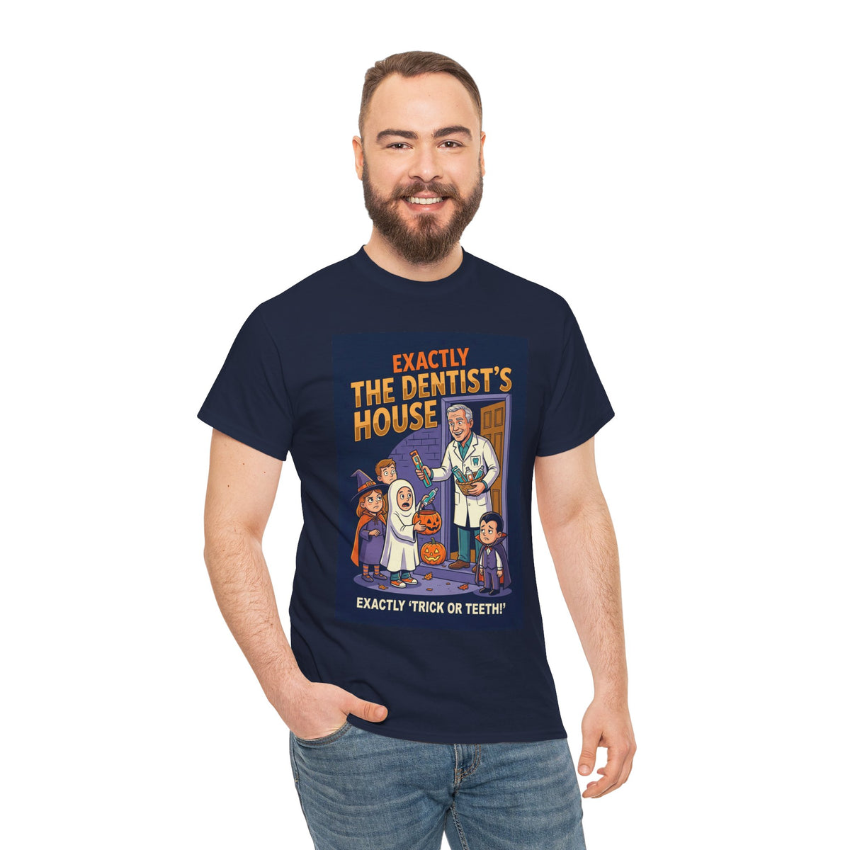 Trick or Teeth! Dentist Halloween T-Shirt | Dental Humor