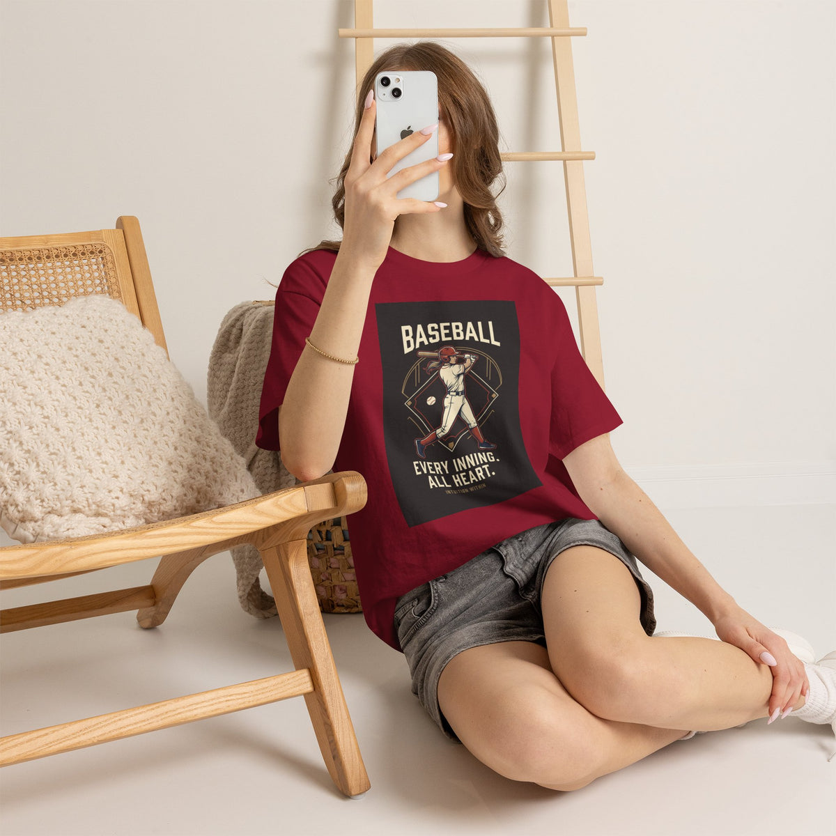 Every Inning, All Heart Baseball T-Shirt