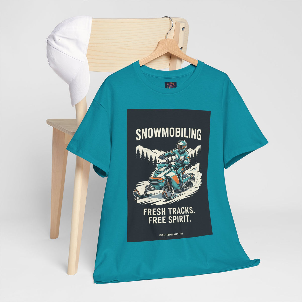 Fresh Tracks, Free Spirit Snowmobiling T-Shirt