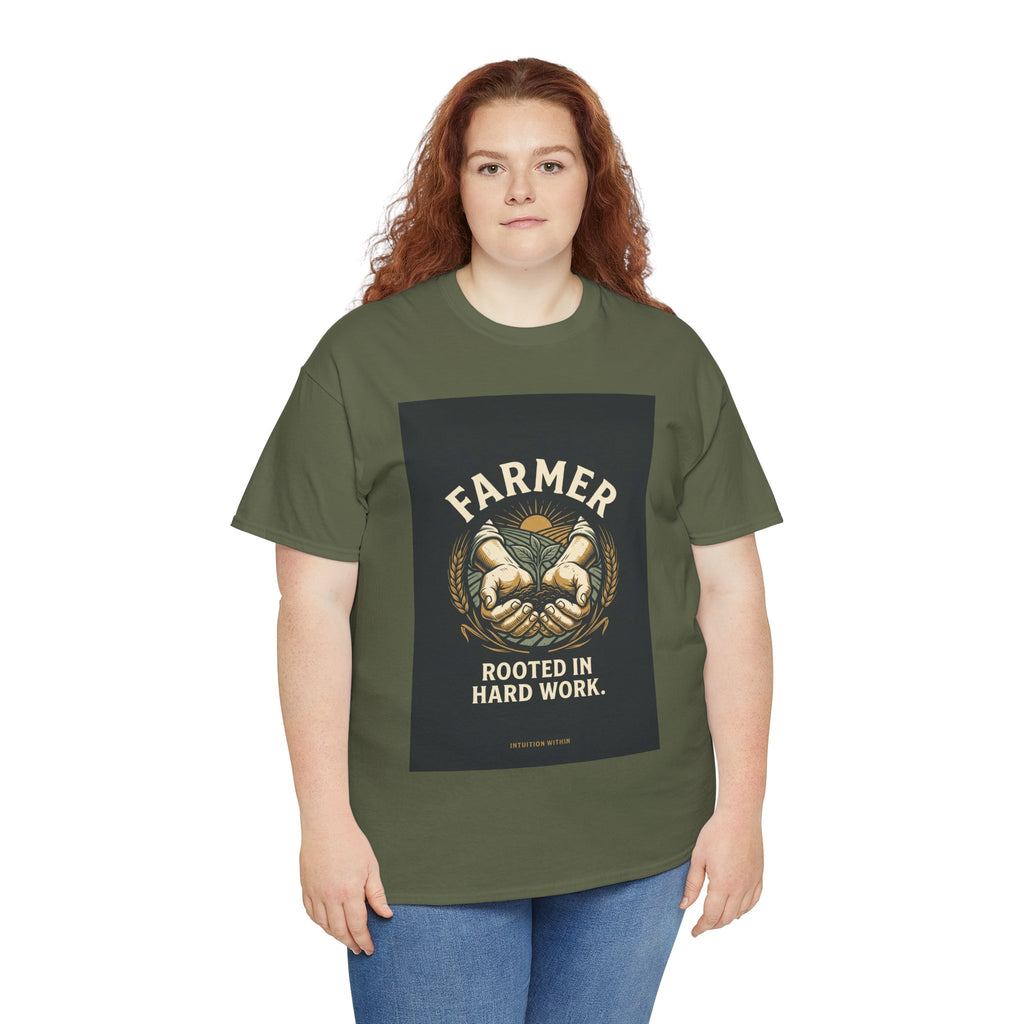 Rooted in Hard Work Farmer T-Shirt