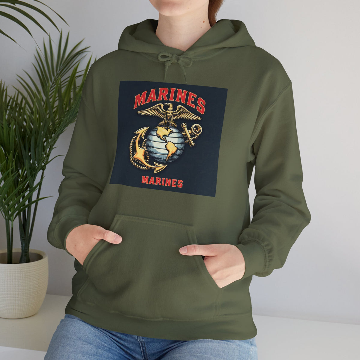 U.S. Marines Tribute Hoodie | Intuition Within