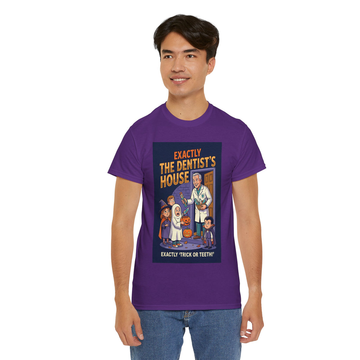 Trick or Teeth! Dentist Halloween T-Shirt | Dental Humor