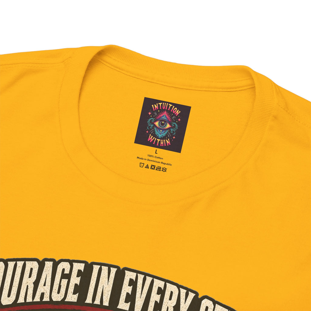 Courage in Every Step T-Shirt | Marines Tribute