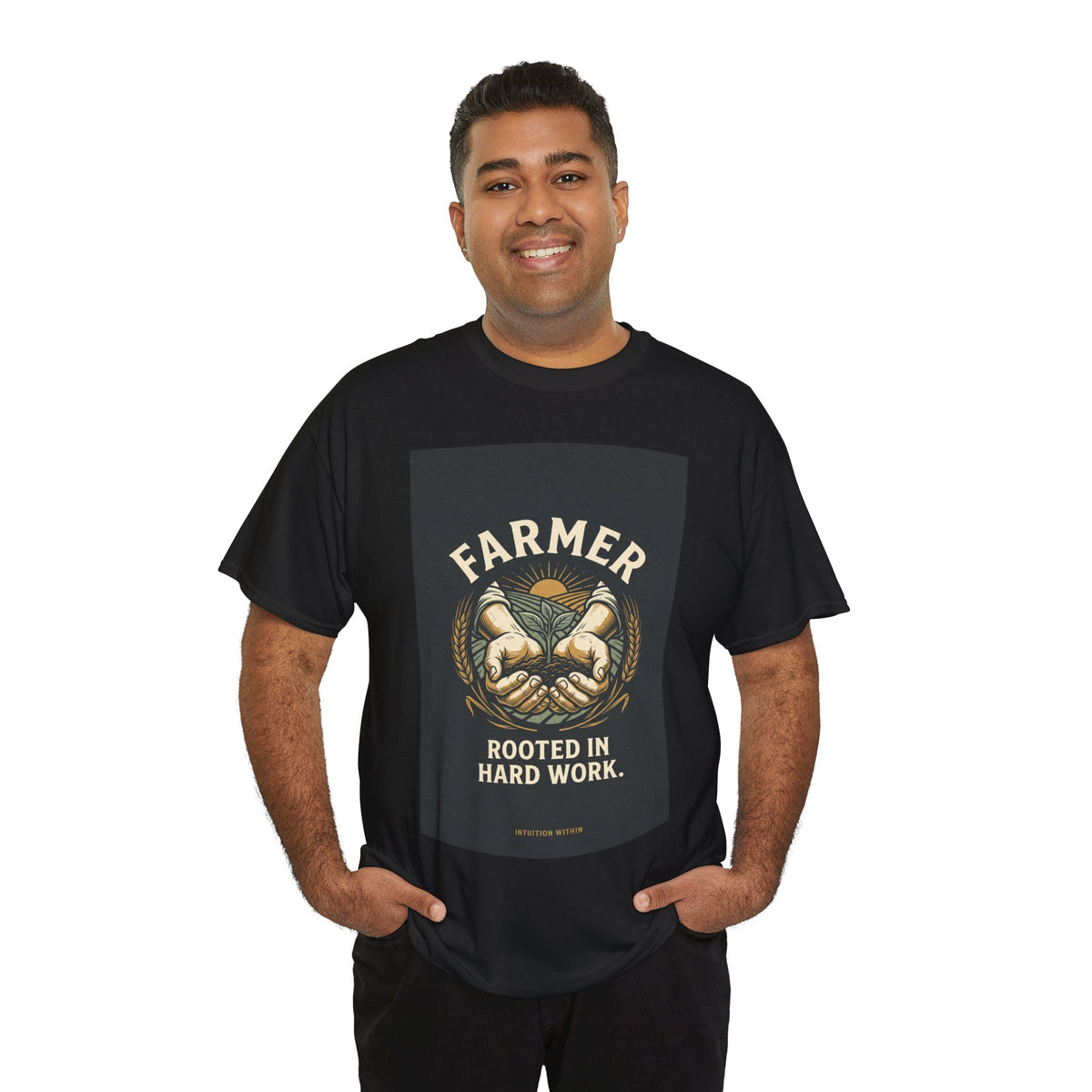 Rooted in Hard Work Farmer T-Shirt
