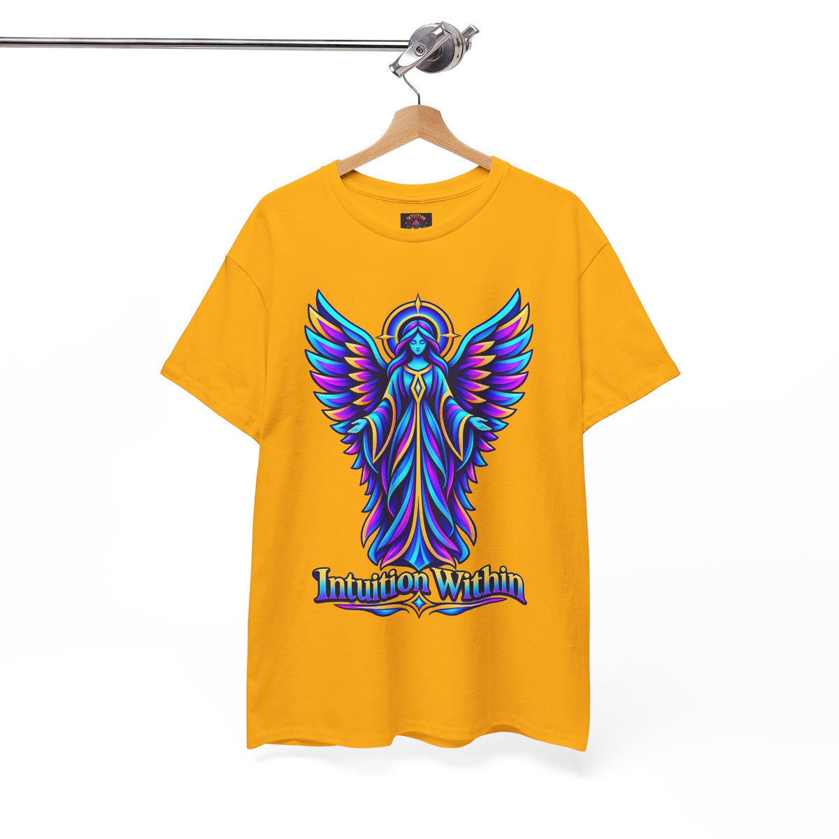 Intuition Within Angel Wings T-Shirt | Trust Your Inner Voice