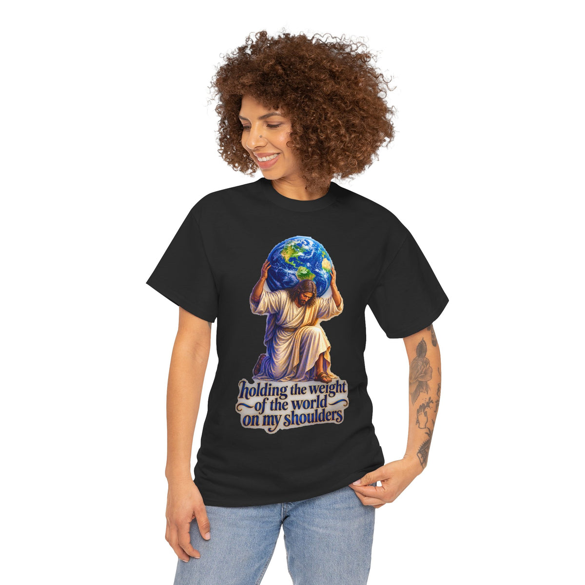 Weight of the World T-Shirt | Quiet Strength