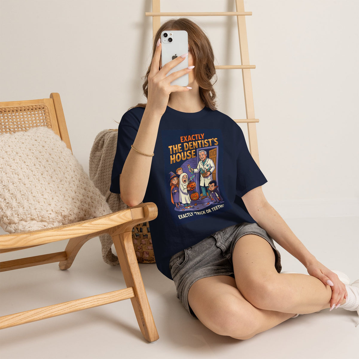 Trick or Teeth! Dentist Halloween T-Shirt | Dental Humor