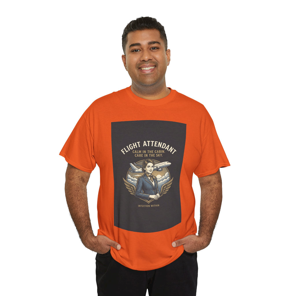 Flight Attendant T-Shirt | Calm in the Cabin