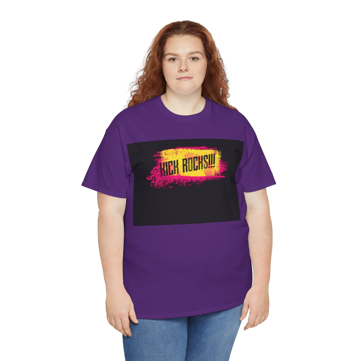 Kick Rocks Graphic Tee – Front Print | Intuition Within