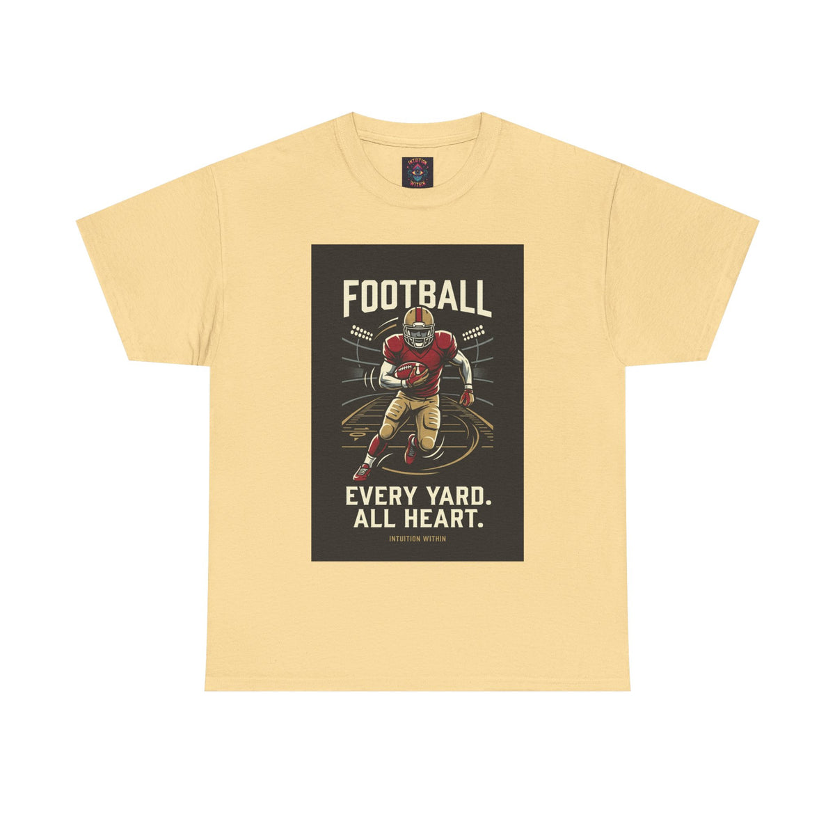 Every Yard, All Heart Football T-Shirt