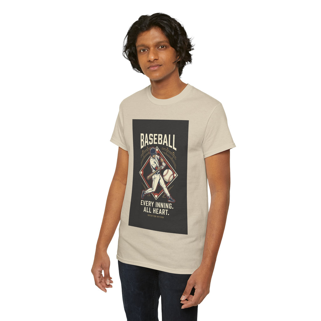Every Inning, All Heart Baseball T-Shirt