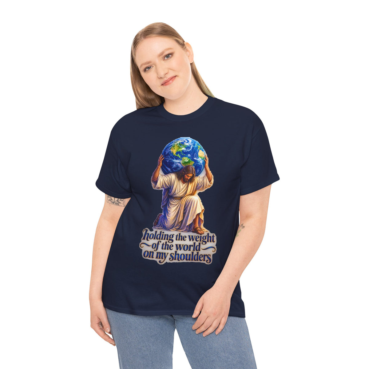Weight of the World T-Shirt | Quiet Strength