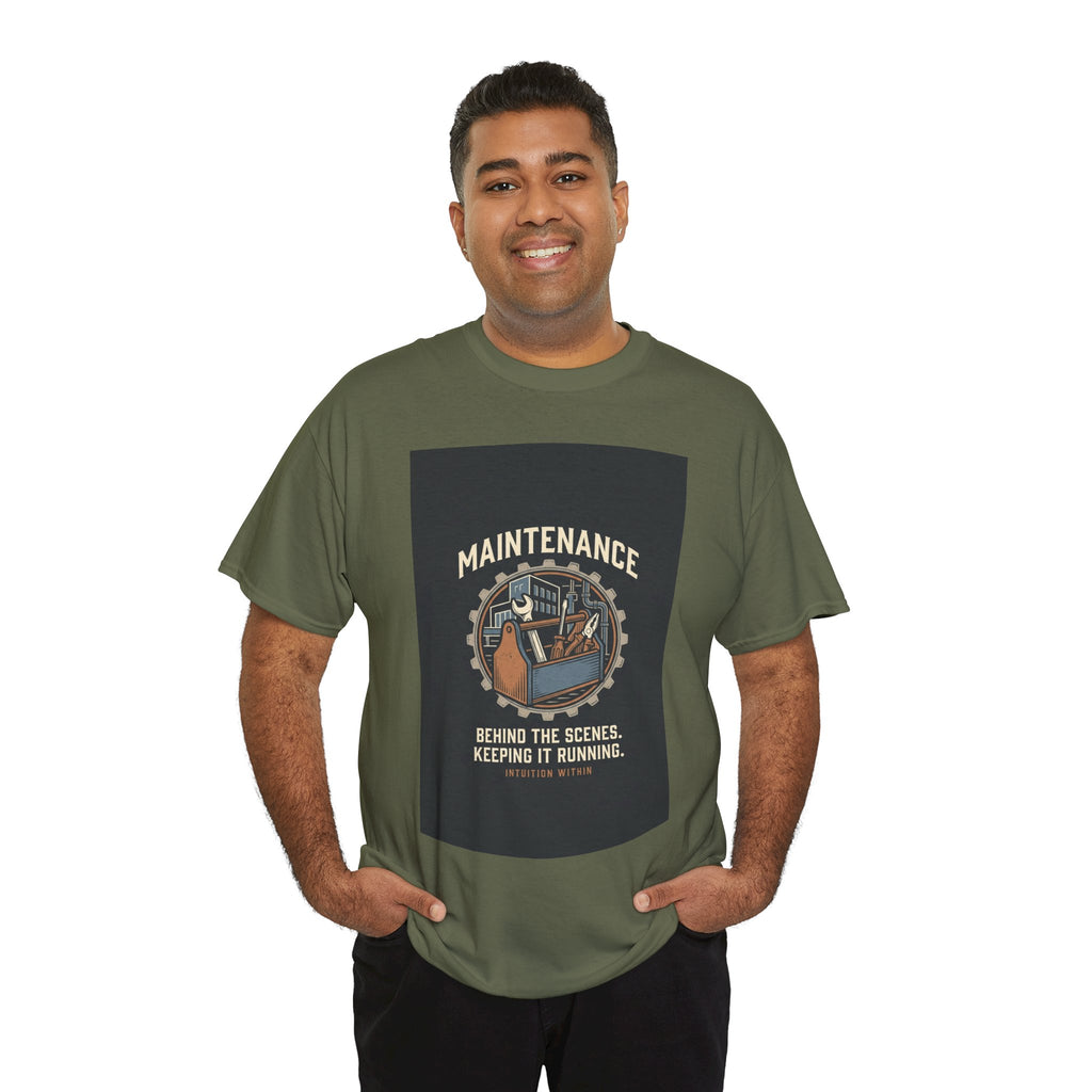 Keeping It Running Maintenance Worker T-Shirt