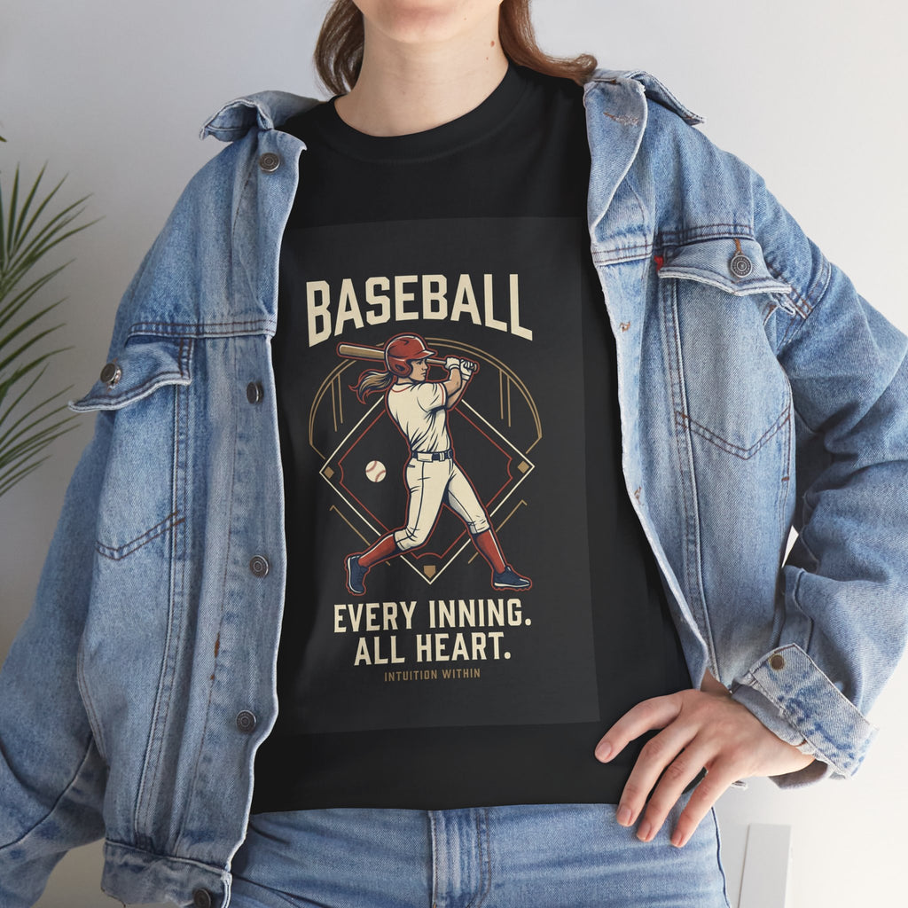 Every Inning, All Heart Baseball T-Shirt