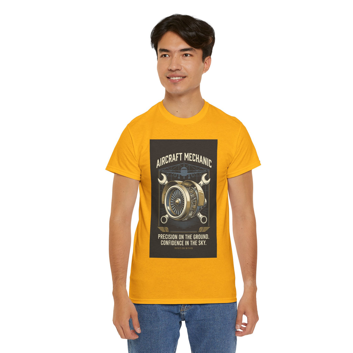 Aircraft Mechanic T-Shirt | Precision & Dedication