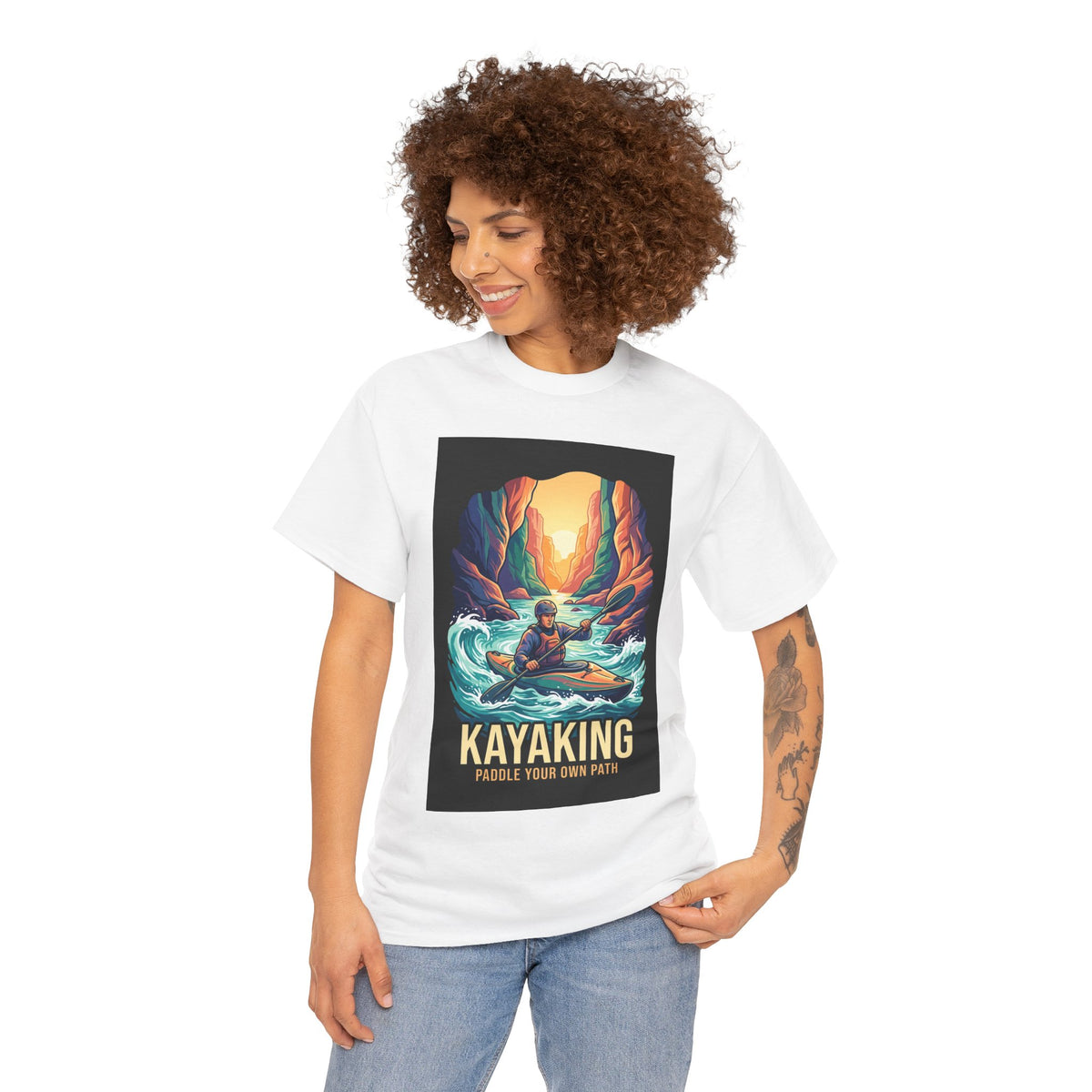 Paddle Your Own Path Kayaking T-Shirt | Outdoor Adventure