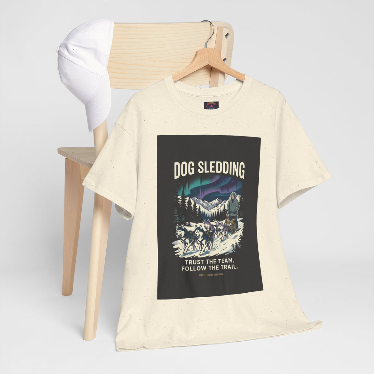 Trust the Team, Follow the Trail Dog Sledding T-Shirt