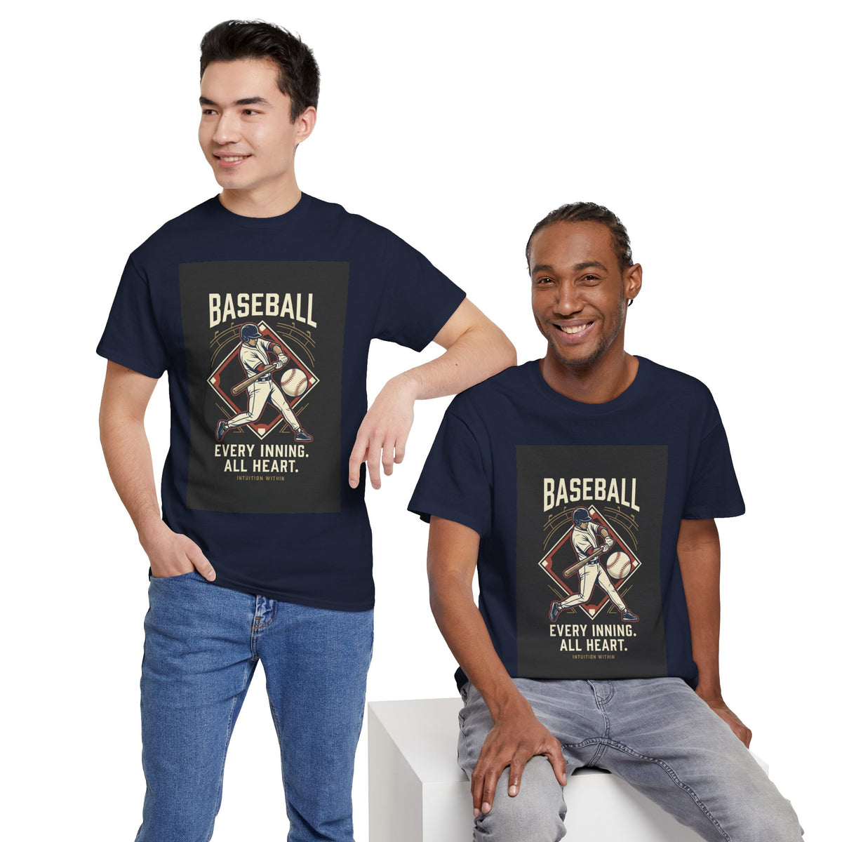Every Inning, All Heart Baseball T-Shirt