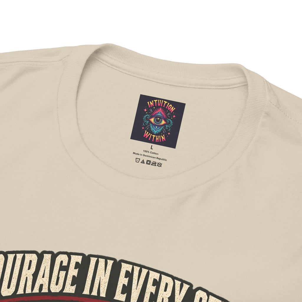 Courage in Every Step T-Shirt | Marines Tribute