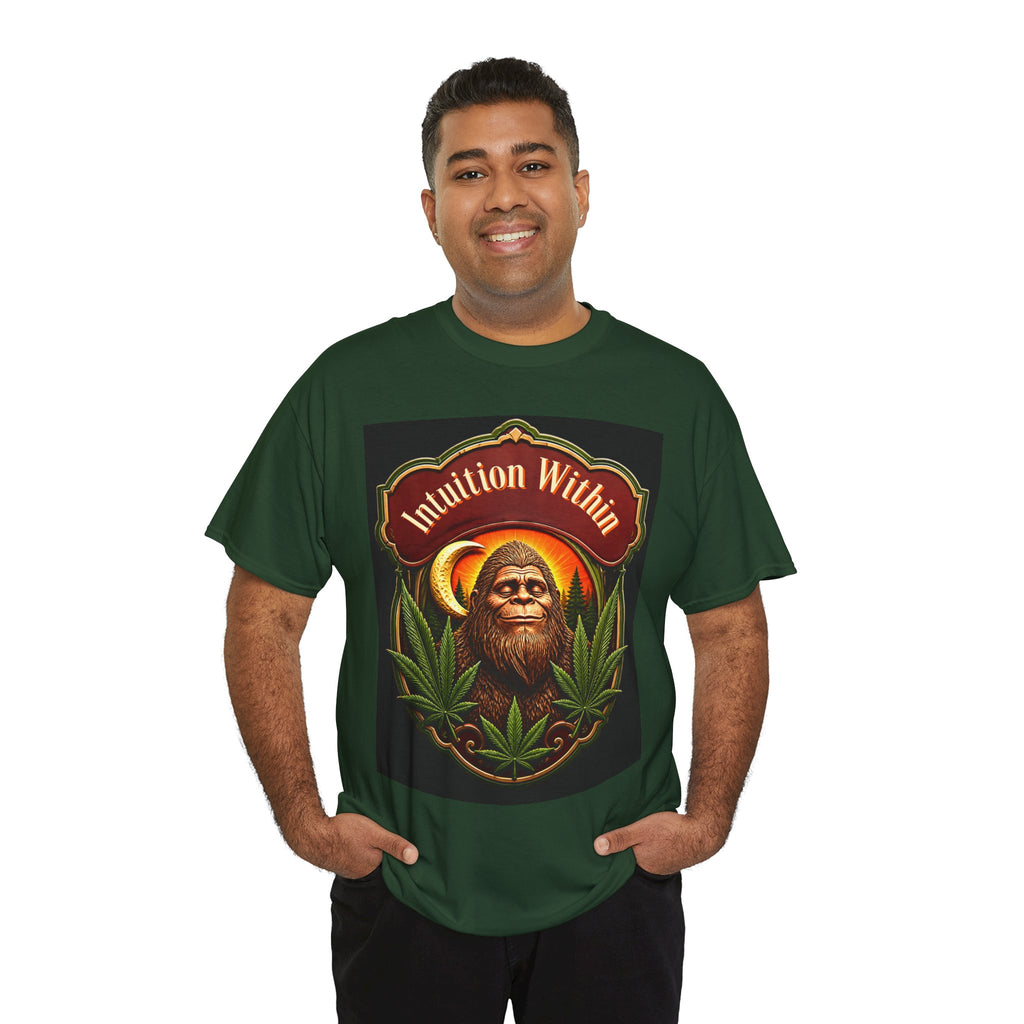 Bigfoot Crescent Moon Graphic Tee
