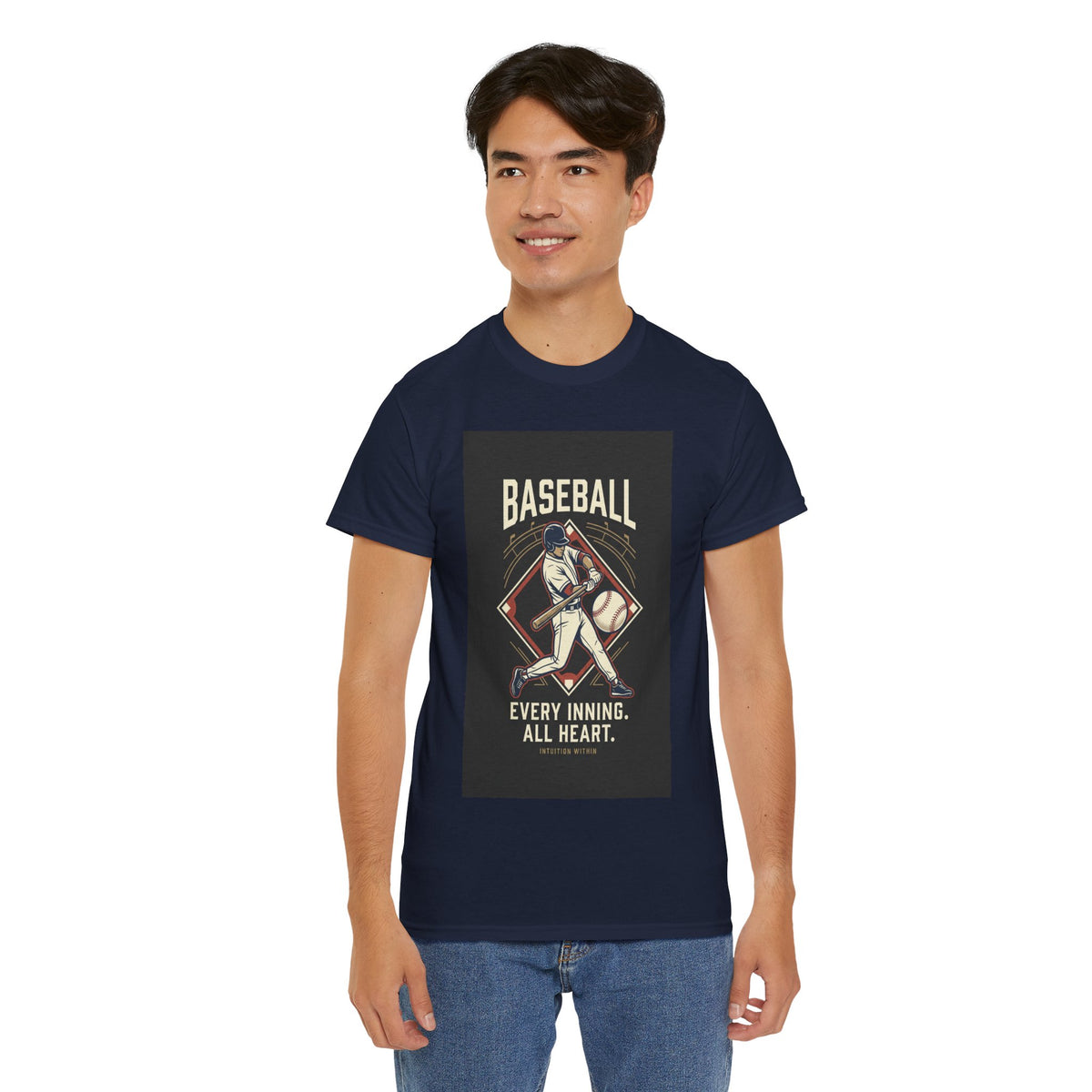 Every Inning, All Heart Baseball T-Shirt