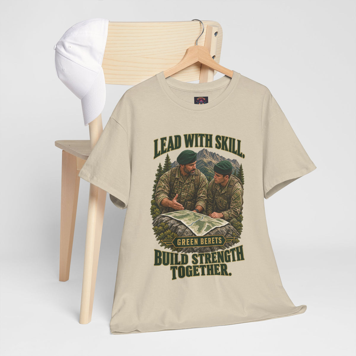 Green Berets Tribute T-Shirt | Lead with Skill, Build Strength Together