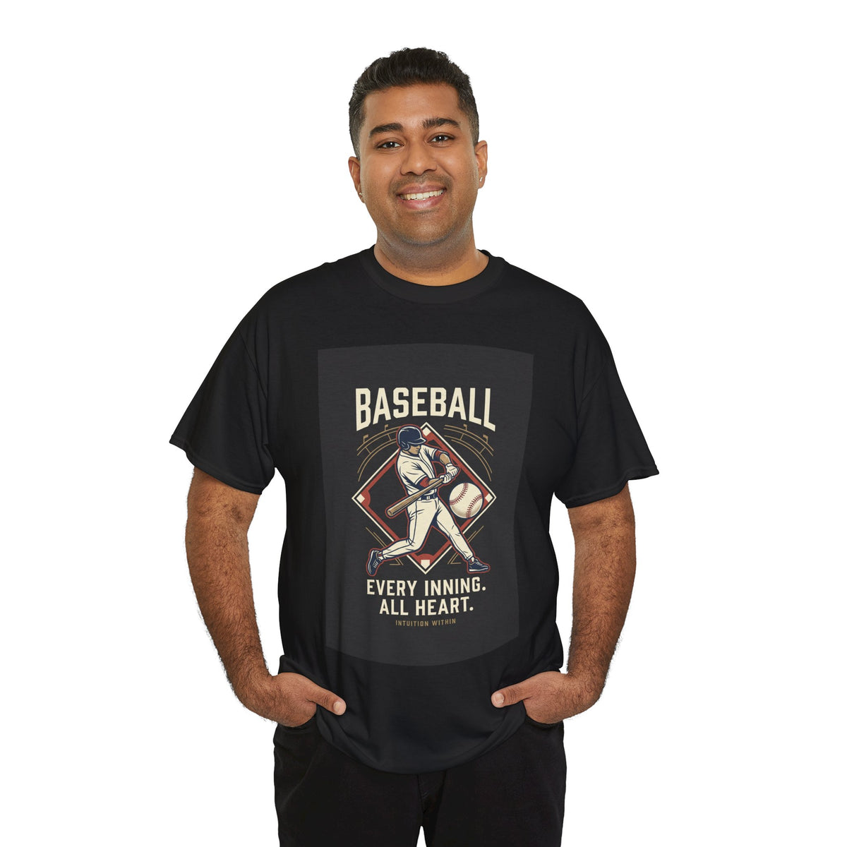 Every Inning, All Heart Baseball T-Shirt