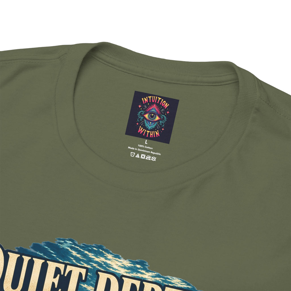 Quiet Depths, Unshakable Resolve T-Shirt | Military Diver Tribute