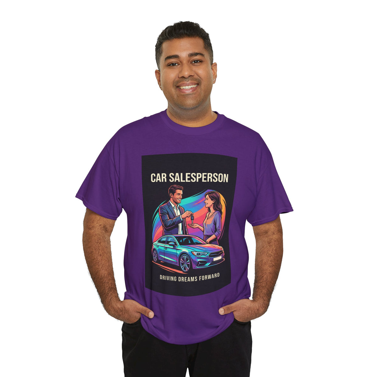 Driving Dreams Forward Car Salesperson T-Shirt