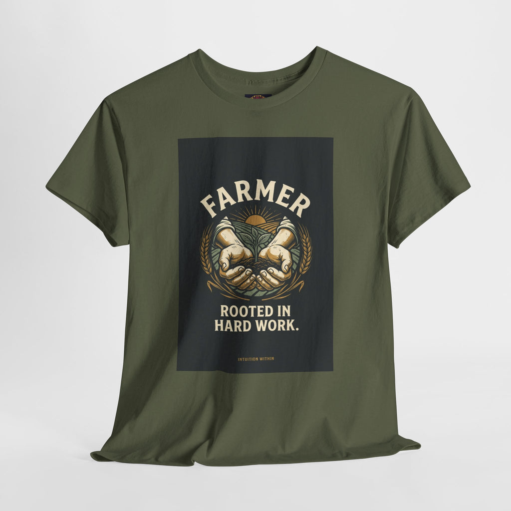 Rooted in Hard Work Farmer T-Shirt