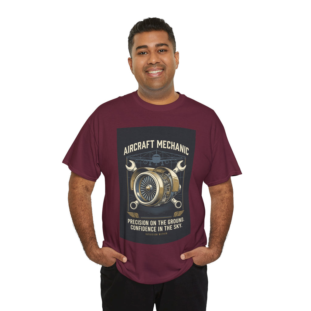 Aircraft Mechanic T-Shirt | Precision & Dedication