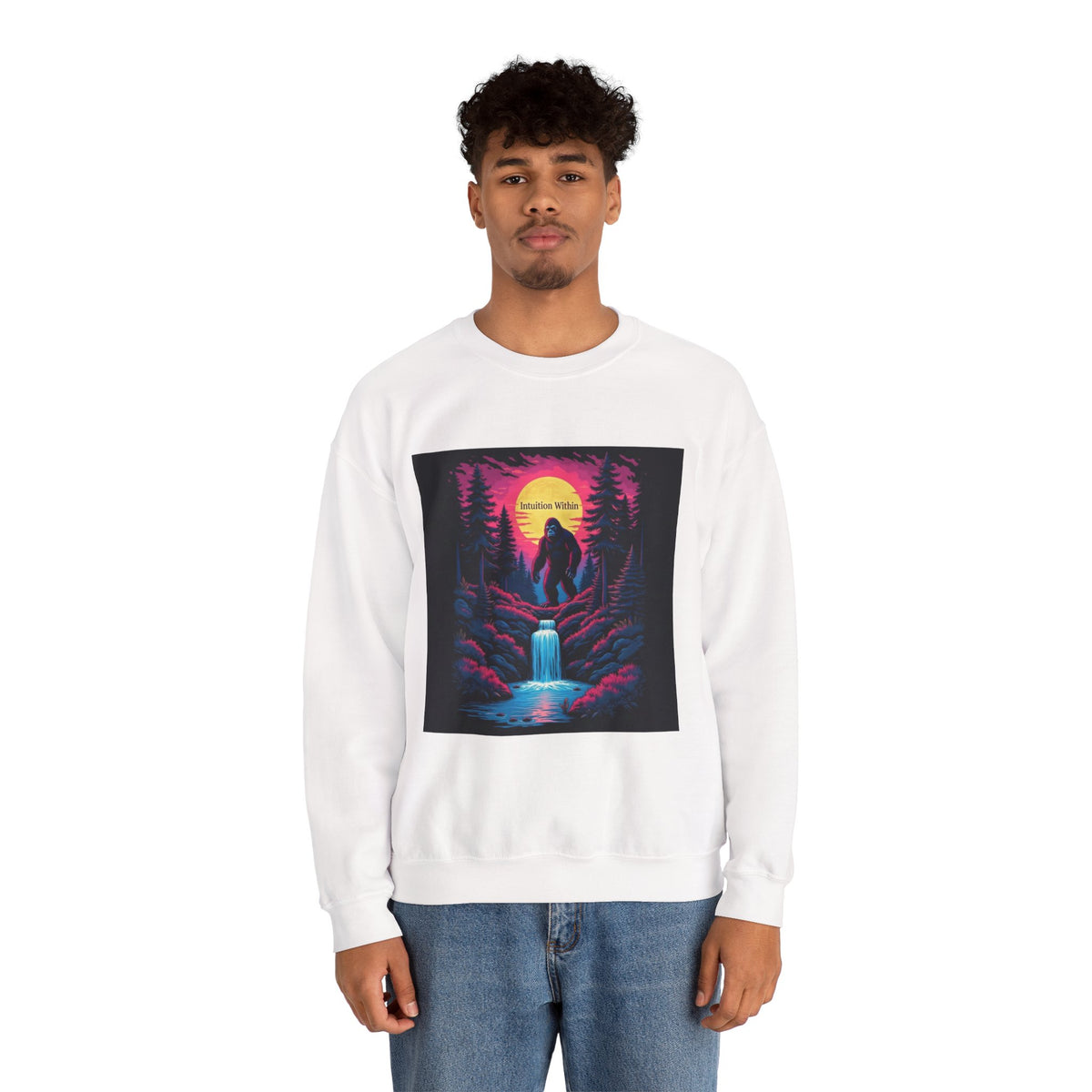Neon Bigfoot Sweatshirt | Intuition Within