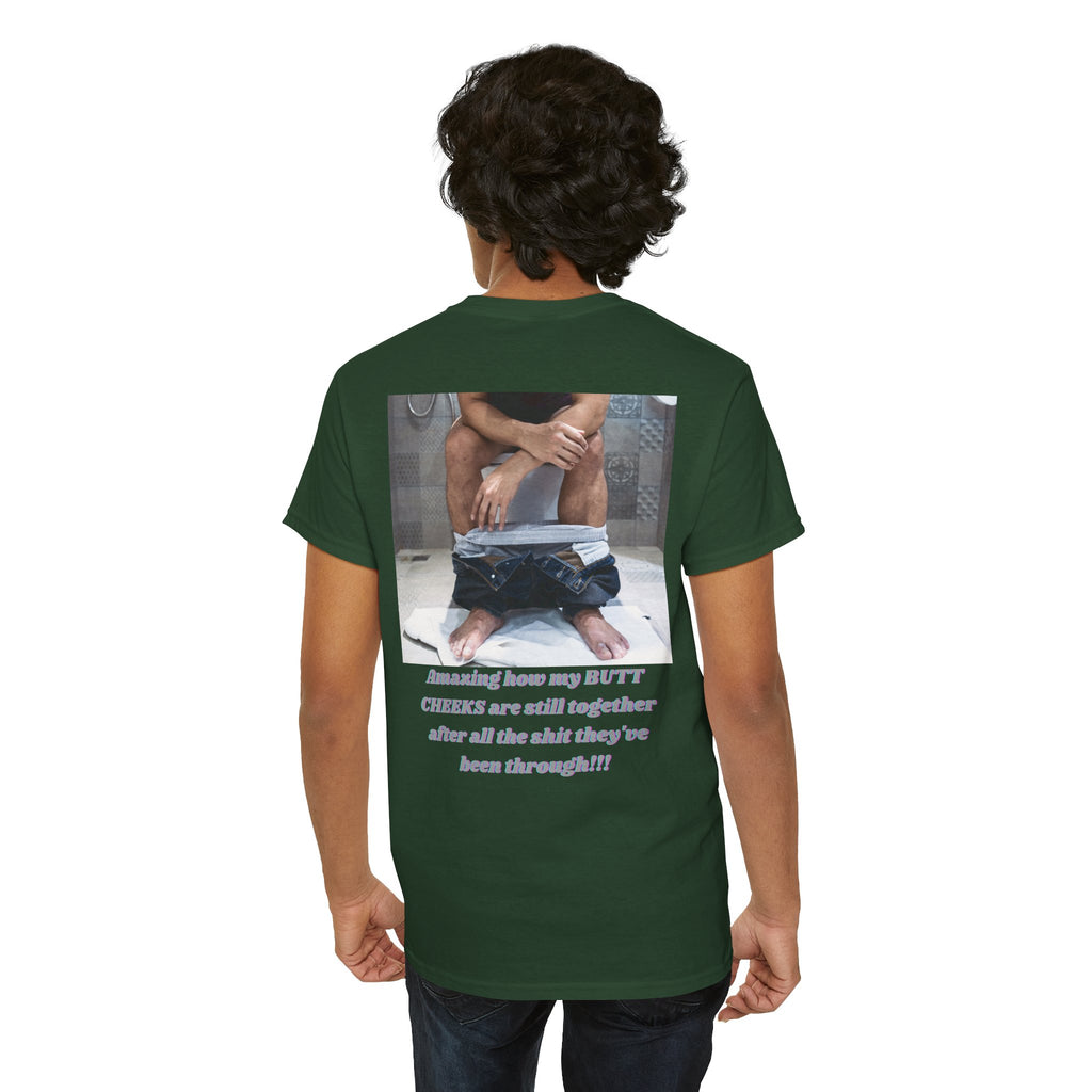Still Together Bathroom Humor Tee – Back Print | Intuition Within