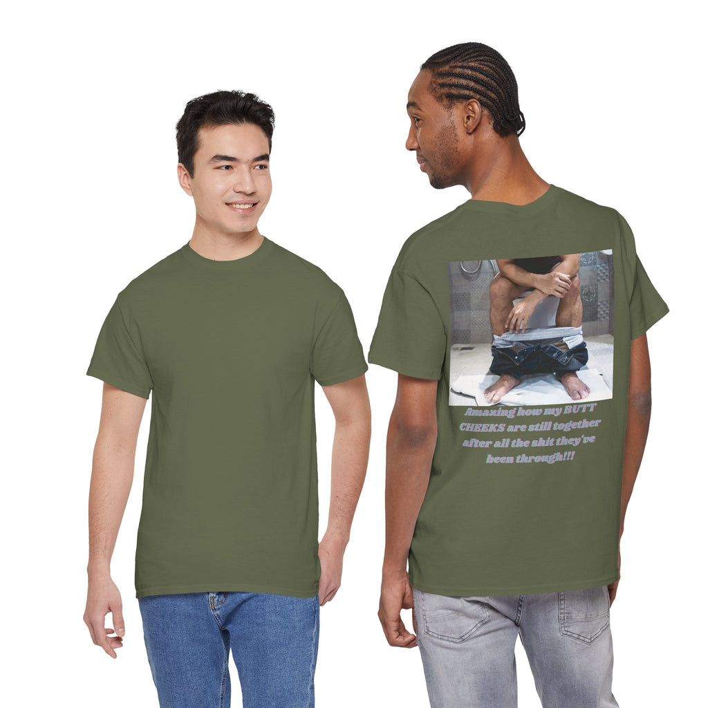 Still Together Bathroom Humor Tee – Back Print | Intuition Within