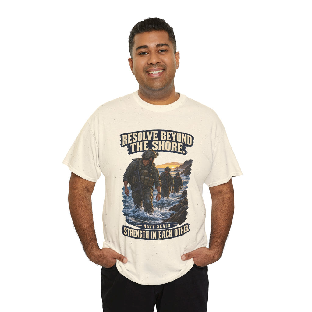 Resolve Beyond the Shore T-Shirt | Navy SEALs Tribute
