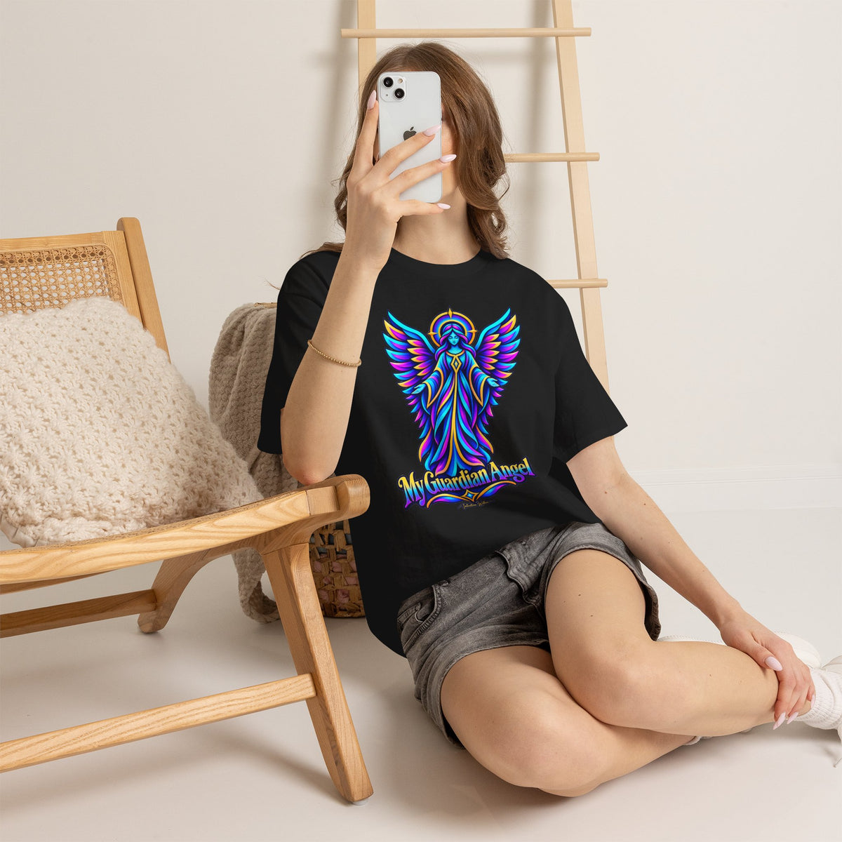 My Guardian Angel T-Shirt | Faith & Connection