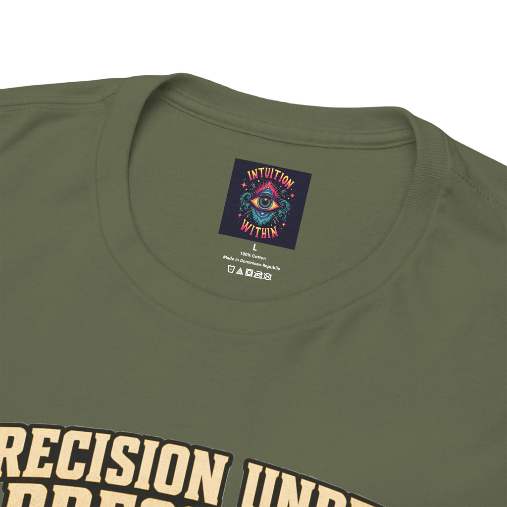 Precision Under Pressure Combat Engineer T-Shirt | Military Tribute