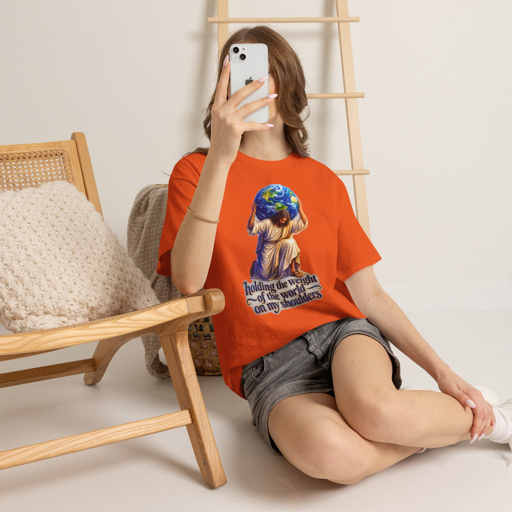Weight of the World T-Shirt | Quiet Strength