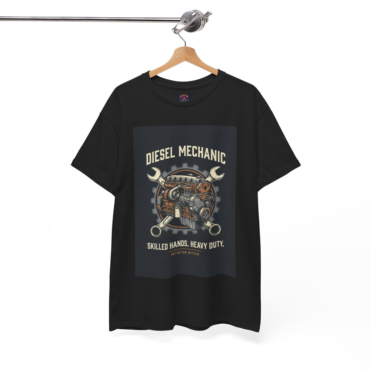 Skilled Hands, Heavy Duty Diesel Mechanic T-Shirt