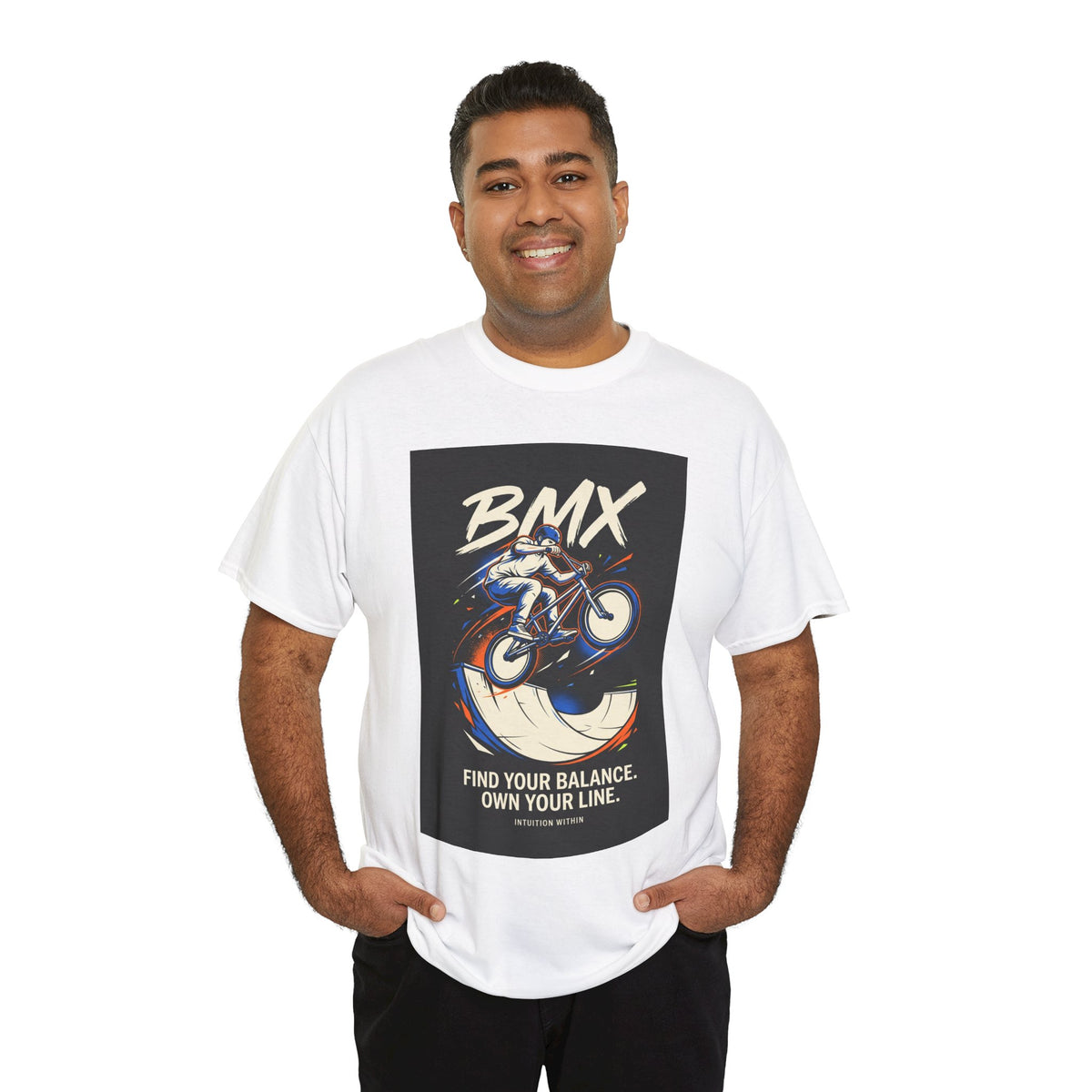 Find Your Balance, Own Your Line BMX T-Shirt