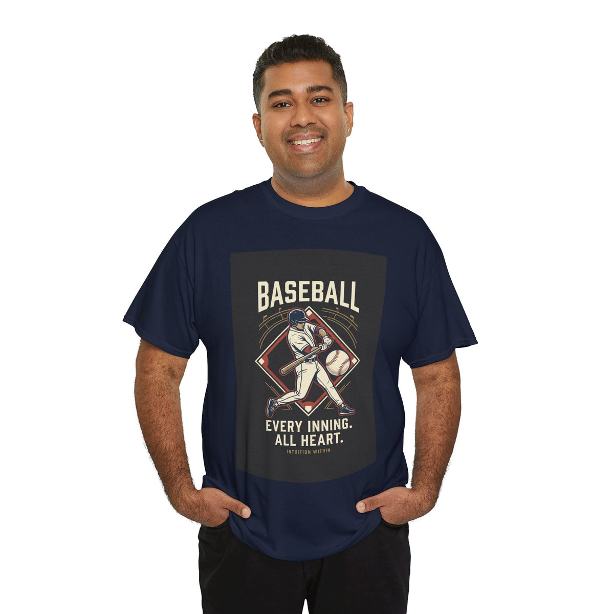 Every Inning, All Heart Baseball T-Shirt