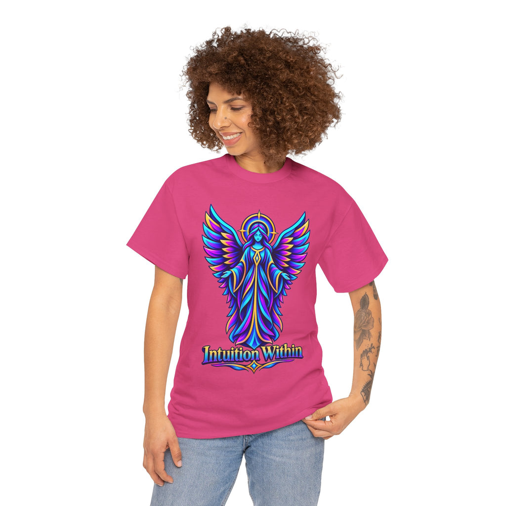 Intuition Within Angel Wings T-Shirt | Trust Your Inner Voice