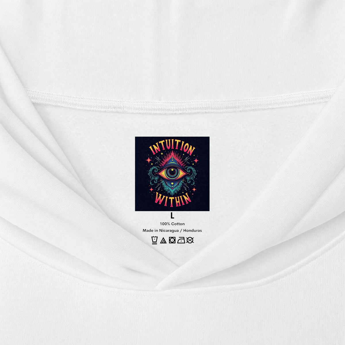 Tree Moon Hooded Long Sleeve Tee | Intuition Within Signature Series