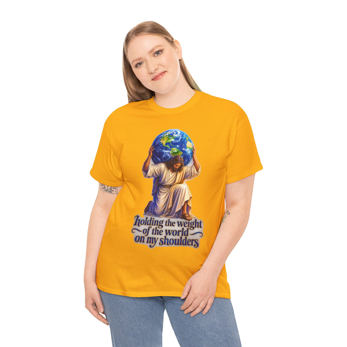 Weight of the World T-Shirt | Quiet Strength