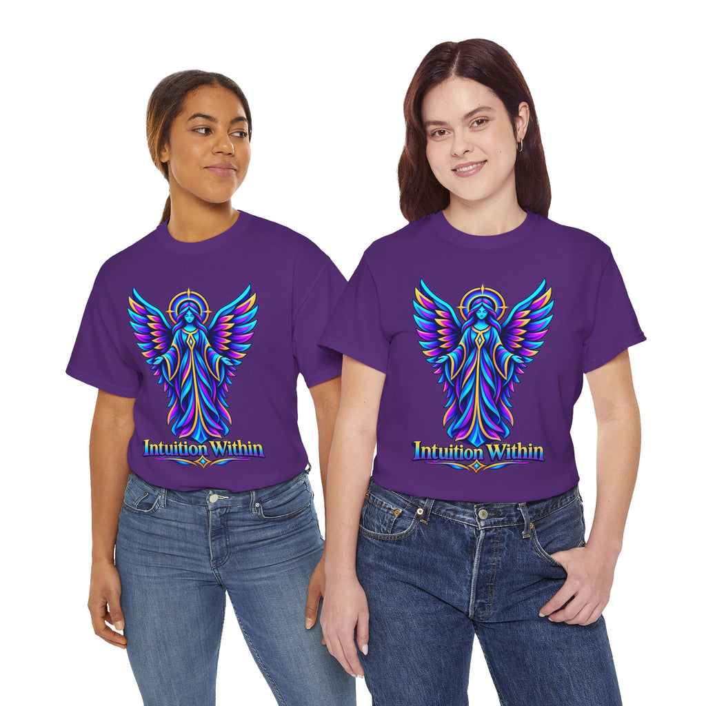 Intuition Within Angel Wings T-Shirt | Trust Your Inner Voice