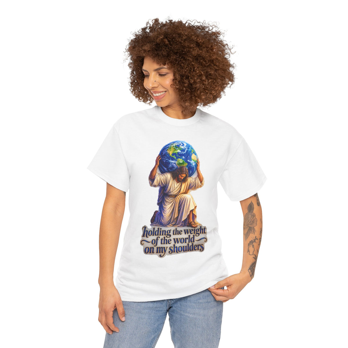 Weight of the World T-Shirt | Quiet Strength