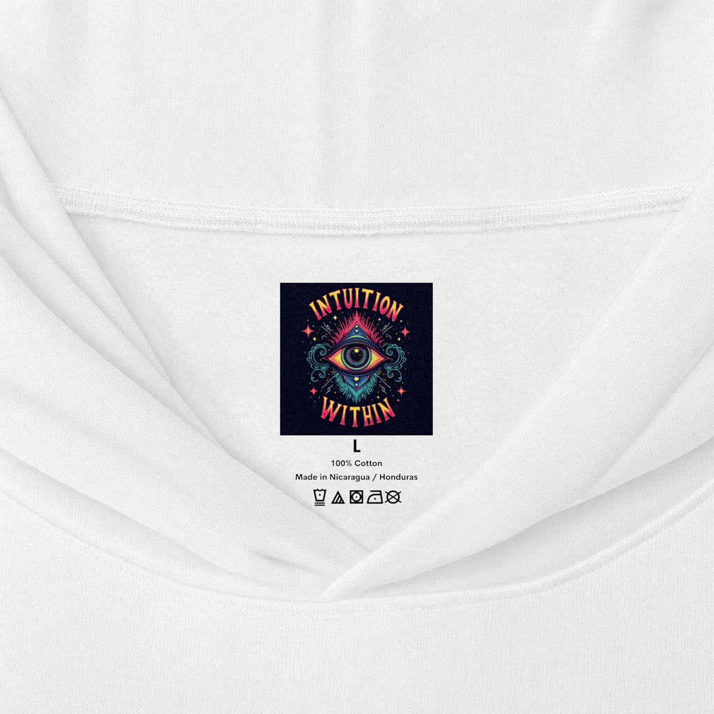 Cosmic Inspiration Hooded Long Sleeve Tee | Intuition Within Signature Series